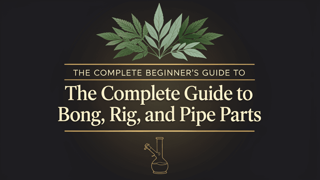 What Are the Parts of a Bong, Rig, or Pipe and How Do They Work? cover image