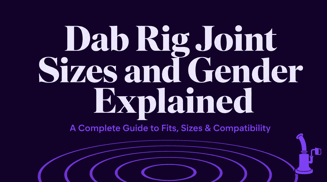 What Do Dab Rig Joint Sizes and Genders Mean? cover image