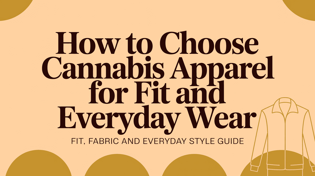 How Should You Choose Cannabis Apparel for Fit and Everyday Wear? cover image