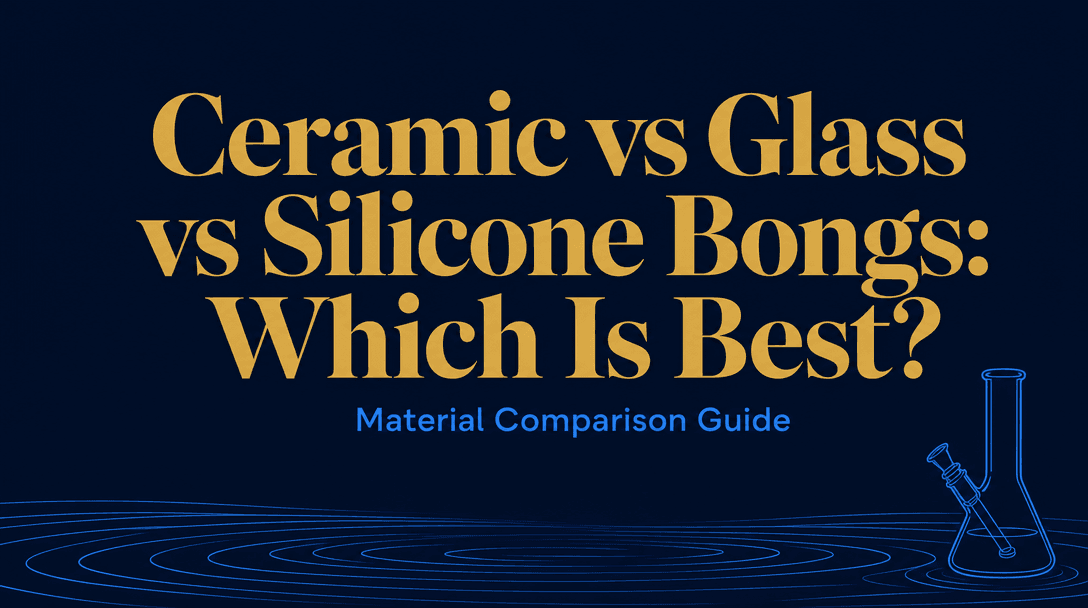 Ceramic vs Glass vs Silicone Bongs: Which Is Best for You? cover image