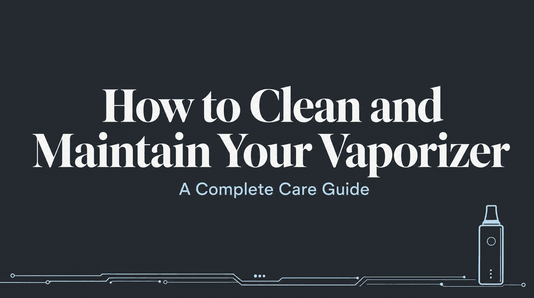 How Do You Clean and Maintain a Vaporizer So It Lasts? cover image