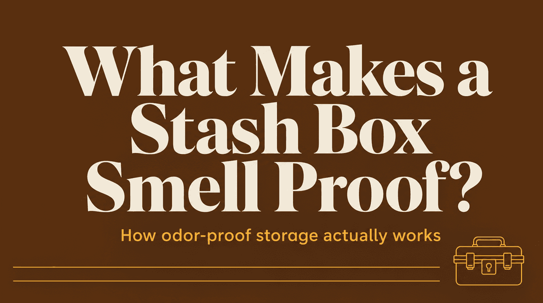 What Makes a Stash Box Smell Proof? cover image