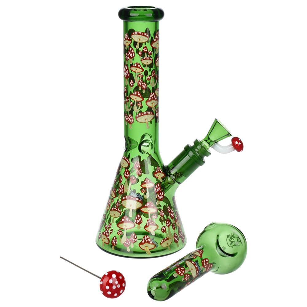 Pulsar Greatest Hits Series Glow Herb Pipe Duo / 10" / 14mm F