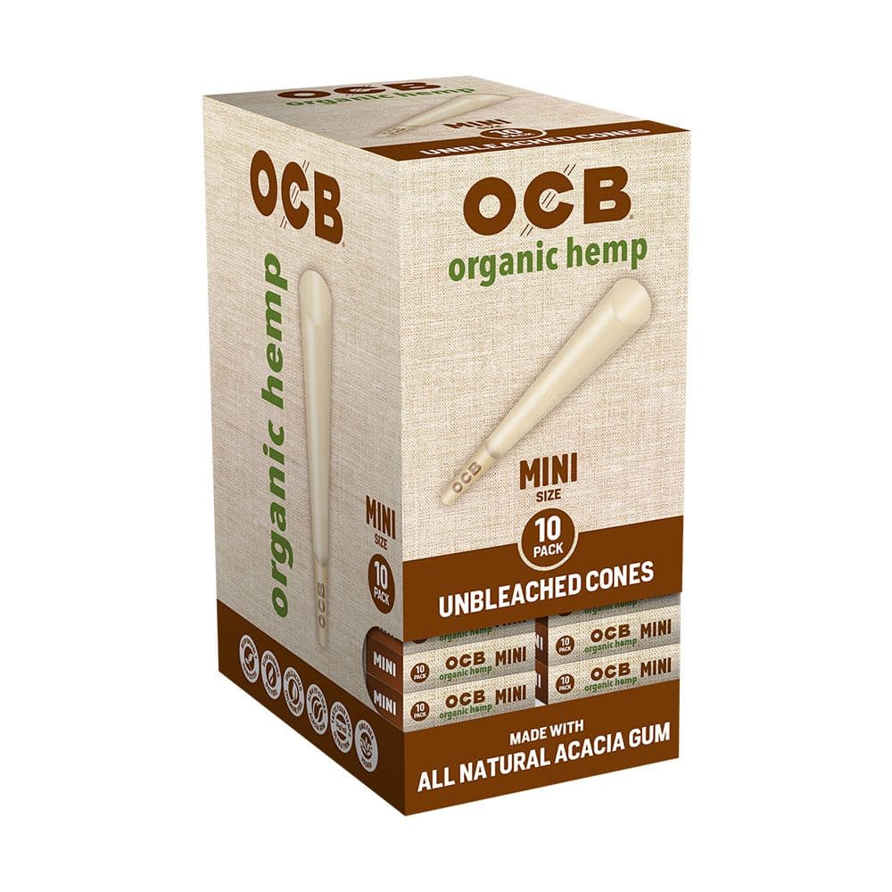 OCB Organic Hemp Pre-Rolled Cones | 24pk Display
