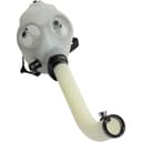 Acrylic Glow In The Dark Curved Steamroller Tube Gas Mask