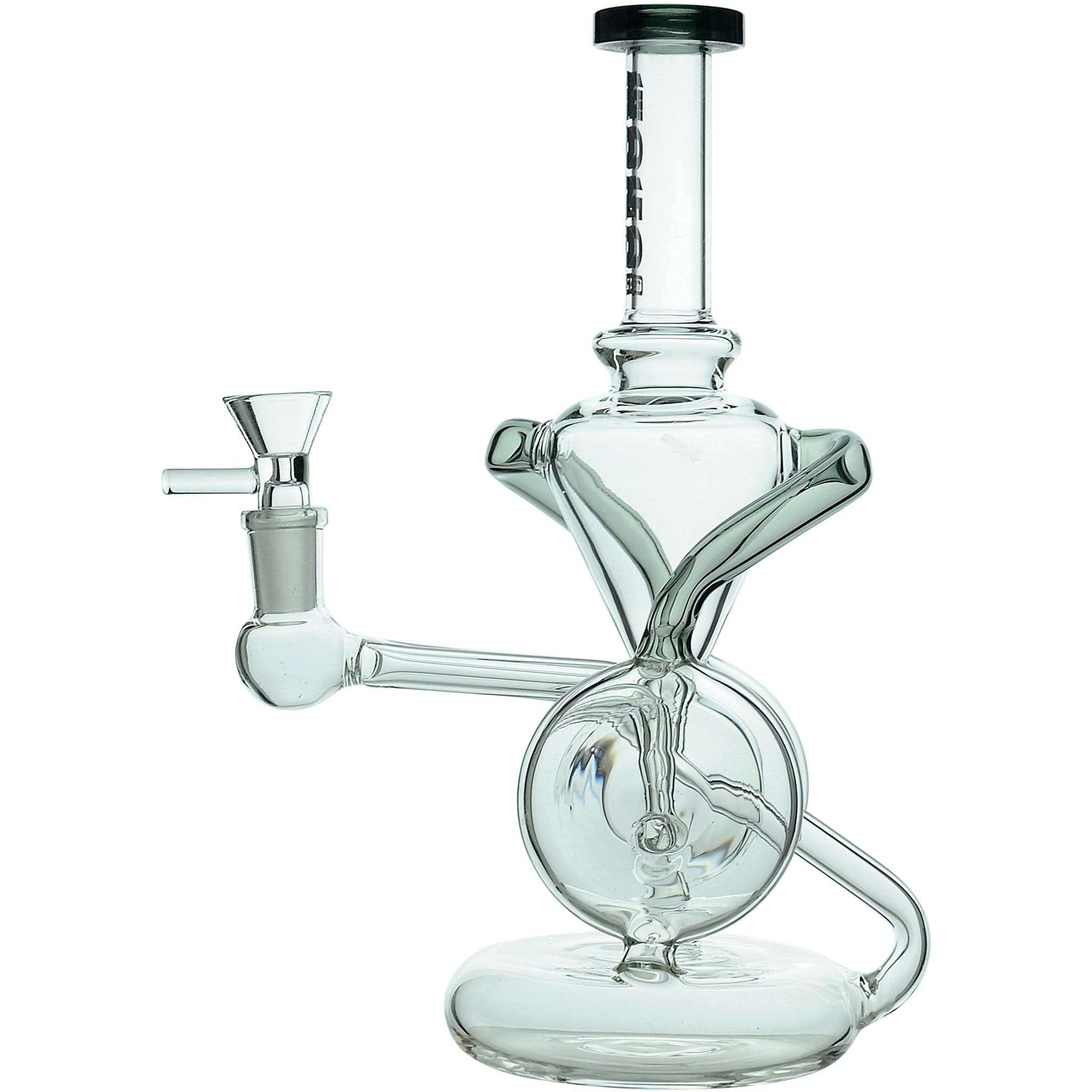 Borotech Twin Disc Vortex Recycler Bong