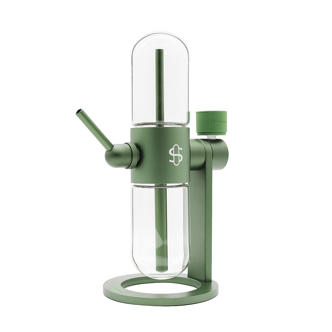 Stündenglass Gravity Infuser - Olive Green | 360° Gravity Hookah