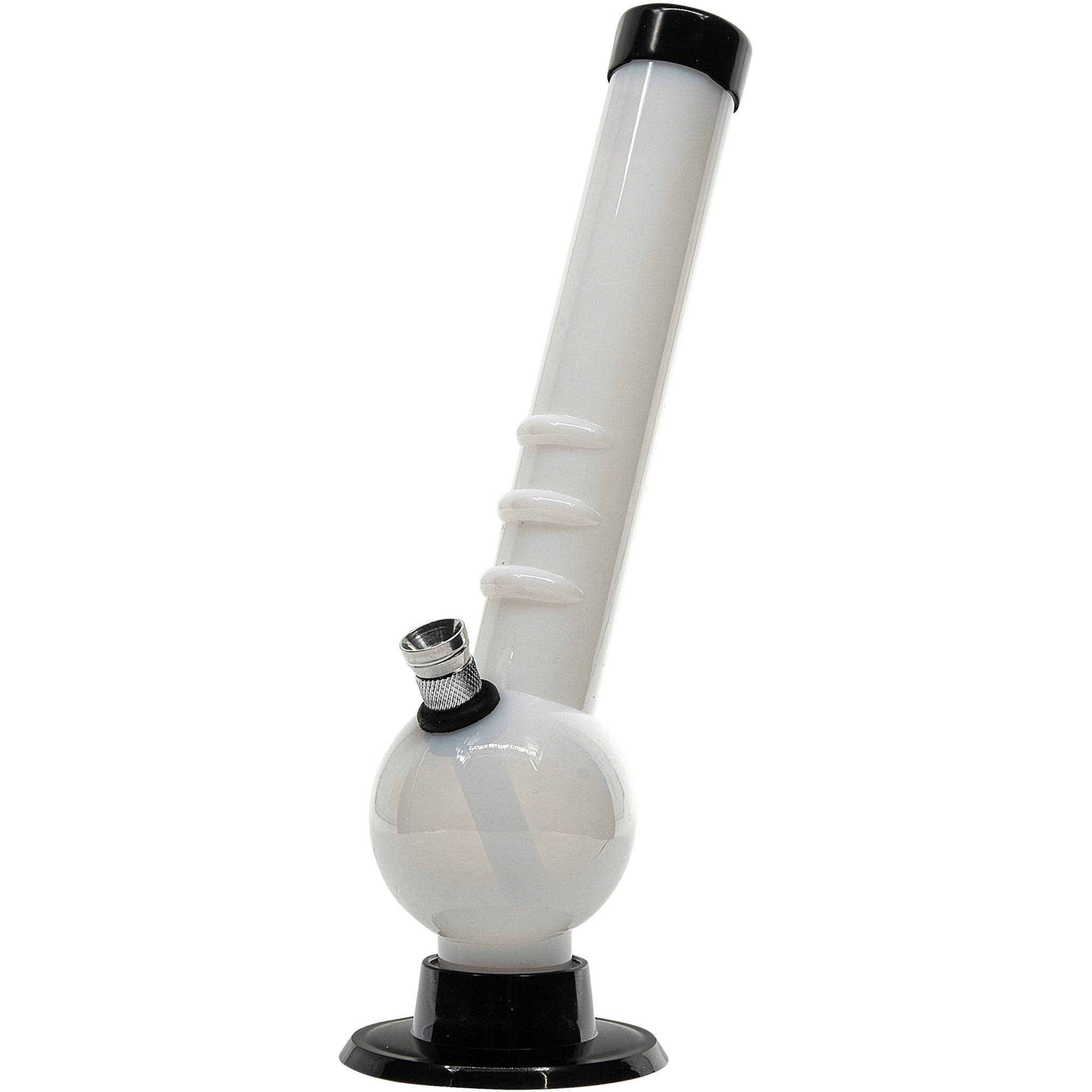 Acrylic Angled Neck Bubble Bong 8" - Multiple Colors