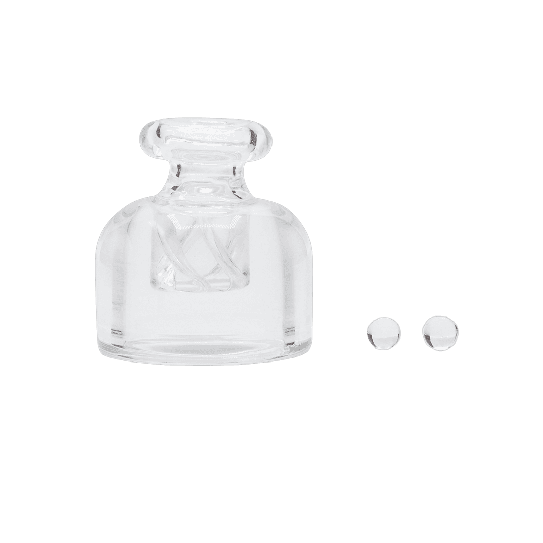 Stündenglass Modül Glass Carb Cap & Terp Pearls | Scientific Quartz