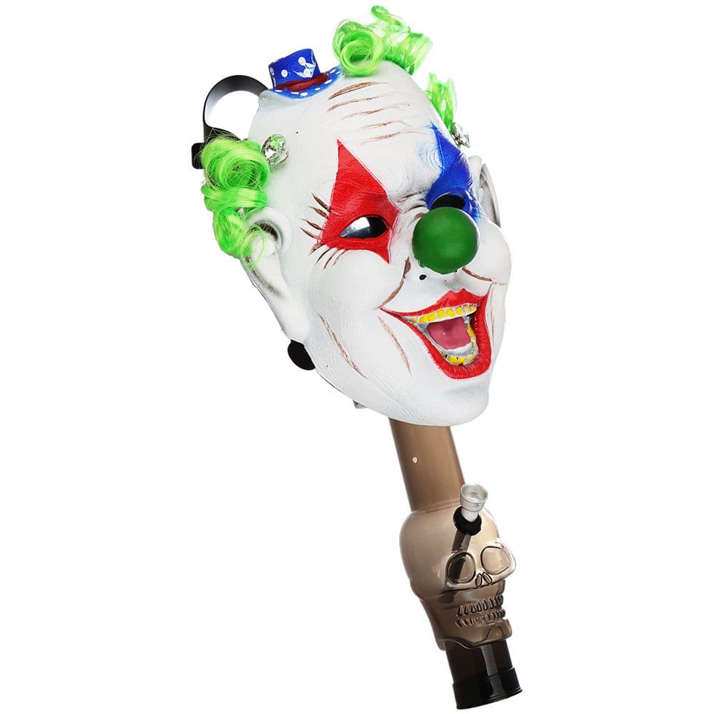 Gas Mask with Acrylic Water Pipe | 8"