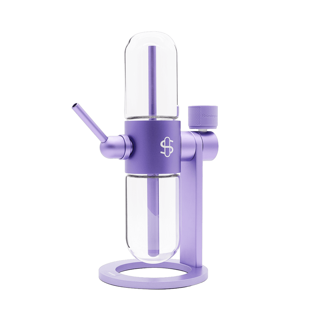 Stündenglass Gravity Infuser - Violet Purple | 360° Gravity Hookah