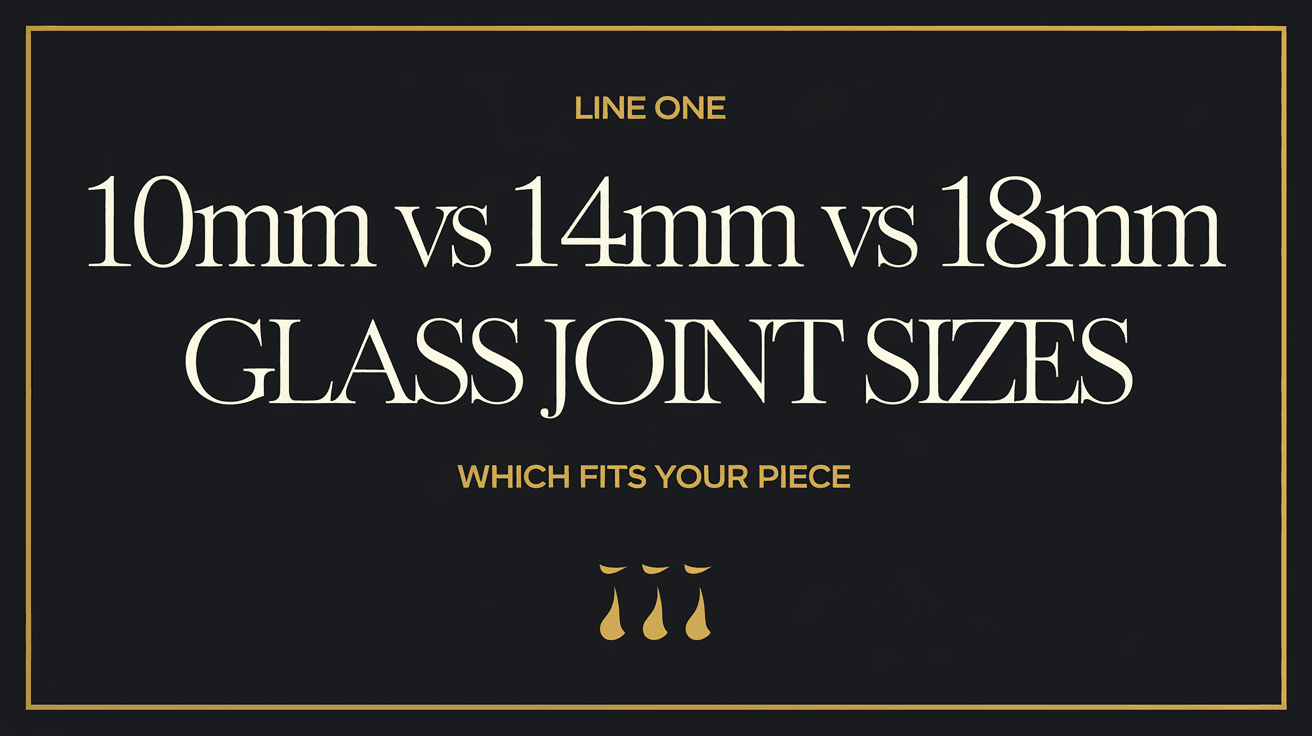 What Are 10mm, 14mm, and 18mm Glass Joint Sizes? cover image