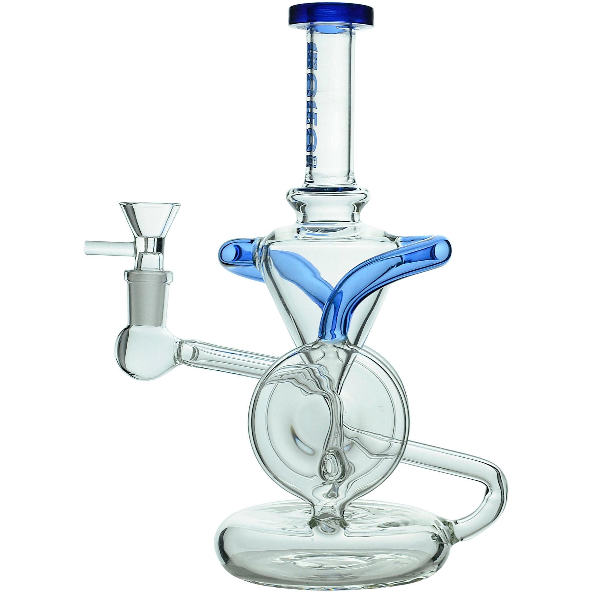 Borotech Twin Disc Vortex Recycler Bong