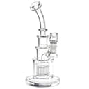 Pulsar 12 Arm Perc Chugger Glass Water Pipe - 10" / 14mm F