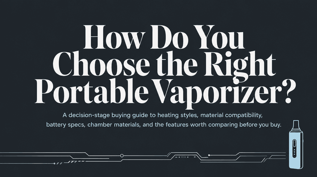 How Do You Choose the Right Portable Vaporizer? cover image