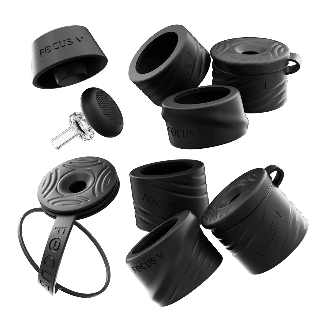 Focus V CARTA Swivel and Silicone Accessory Kit - Black kit components
